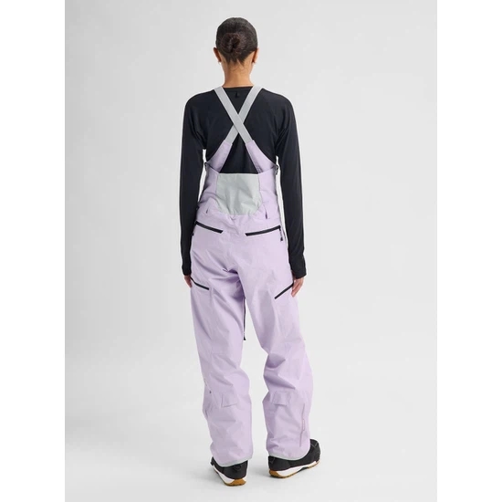 Damskie Spodnie Snowboardowe Burton Reserve GORE-TEX 2L Bib (Moondust Purple) FW27_3