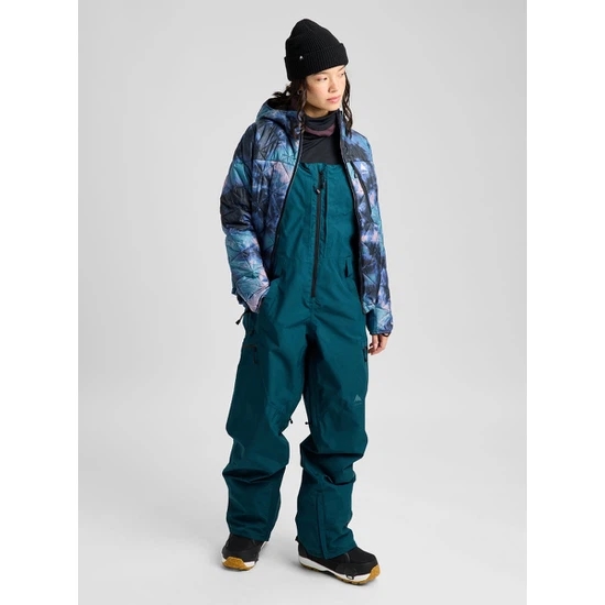 Damskie Spodnie Snowboardowe Burton Reserve GORE-TEX 2L Bib (Atlantic Teal) FW27_2