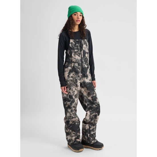Damskie Spodnie Snowboardowe Burton Reserve GORE-TEX 2L Bib (Desert Rock) FW27_1