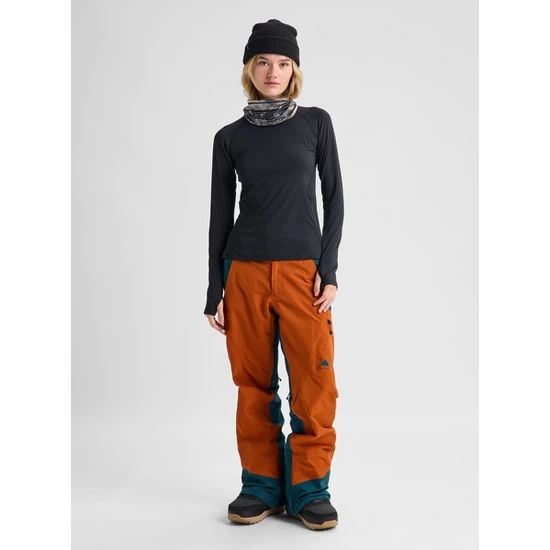 Damskie Spodnie Snowboardowe Burton Reserve GORE-TEX 2L (Spiced Chai/Atlantic Teal) FW27_3