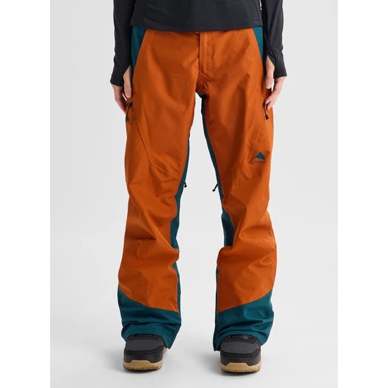 Damskie Spodnie Snowboardowe Burton Reserve GORE-TEX 2L (Spiced Chai/Atlantic Teal) FW27_1