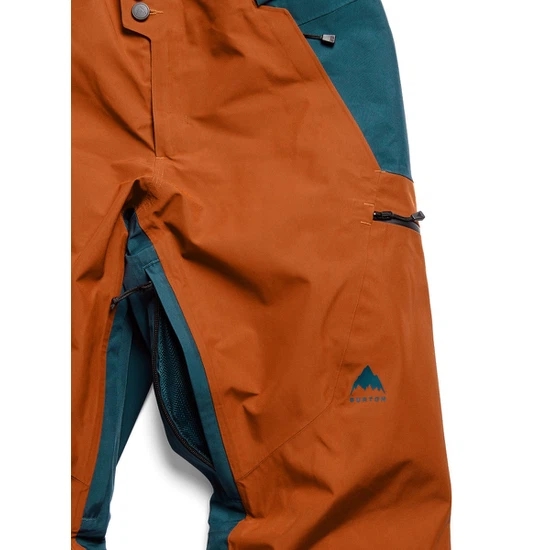 Damskie Spodnie Snowboardowe Burton Reserve GORE-TEX 2L (Spiced Chai/Atlantic Teal) FW27_4