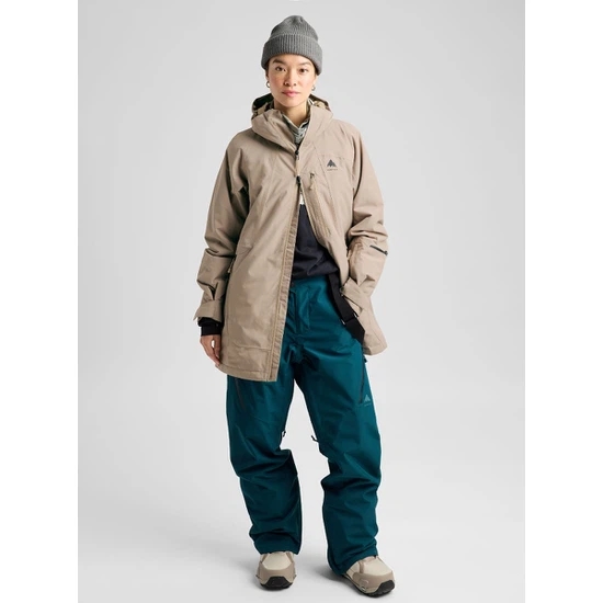 Damska Kurtka Snowboardowa Burton Reserve 2L Insulated (Summit Taupe) FW27_3