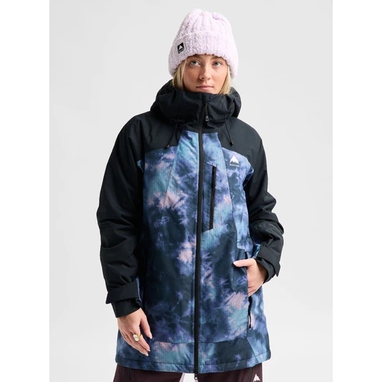 Damska Kurtka Snowboardowa Burton Reserve 2L Insulated (True Black/Crystal Dye) FW27_1