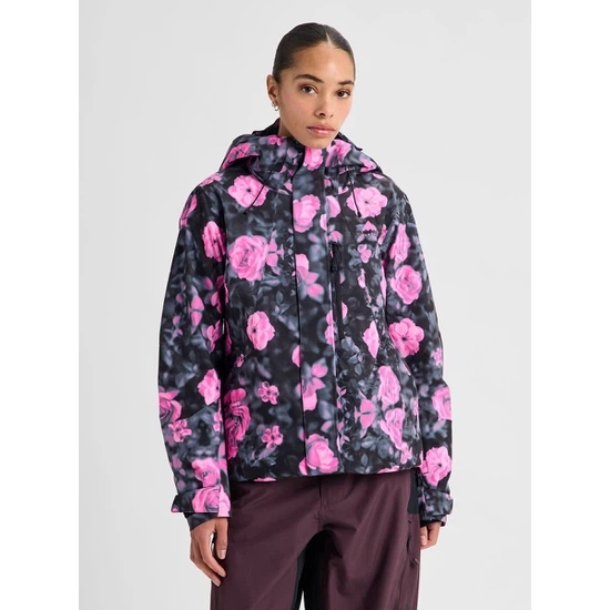 Damska Kurtka Snowboardowa Burton Reserve 2L Insulated Stretch (Shockwave Floral) FW27_1