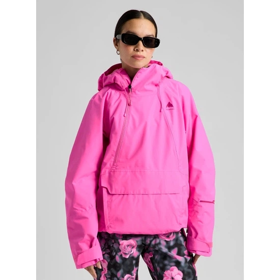 Damska Kurtka Snowboardowa Burton Reserve 2L Relaxed Anorak (Shockwave Pink) FW27_1