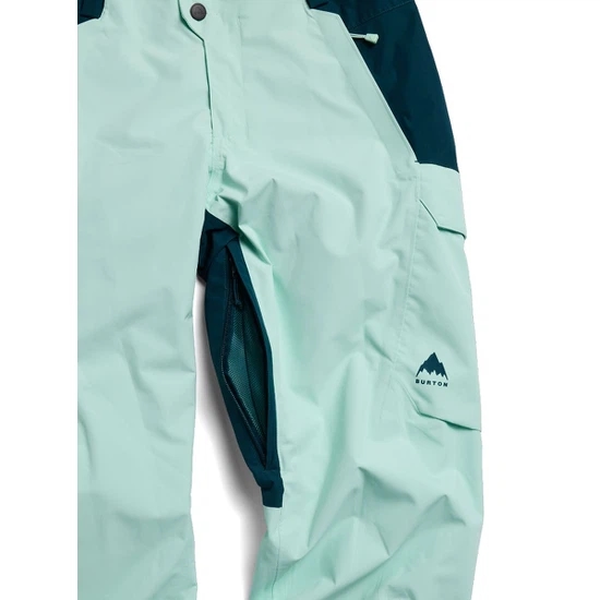 Damskie Spodnie Snowboardowe Burton Reserve 2L Insulated (Spring Frost/Atlantic Teal) FW27_4