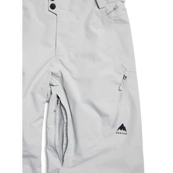 Damskie Spodnie Snowboardowe Burton Reserve 2L Relaxed (Gray Cloud) FW27_4