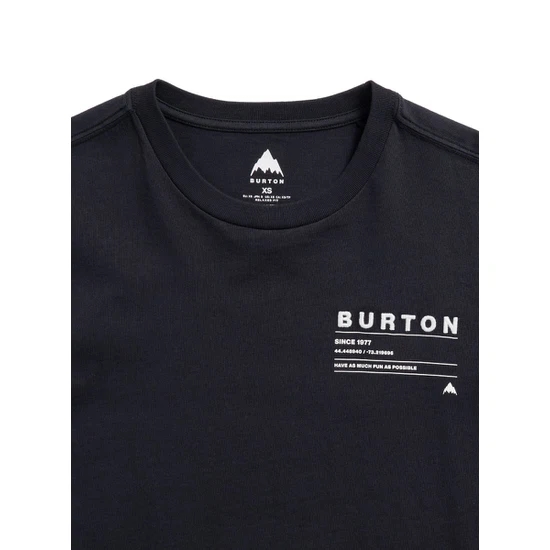 Koszulka Burton Moretown (True Black) FW27_7