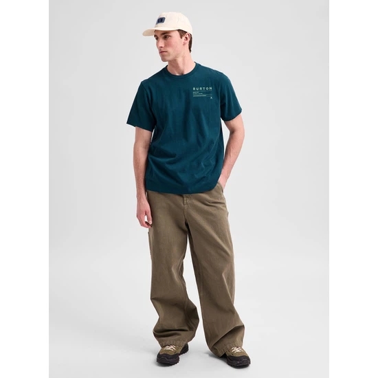 Koszulka Burton Moretown (Atlantic Teal) FW27_3