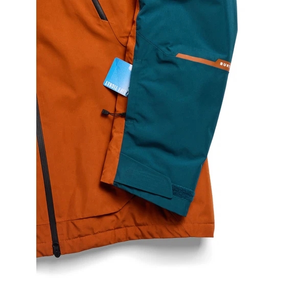 Kurtka Snowboardowa Burton Reserve GORE-TEX 2L Insulated (Atlantic Teal/Spiced Chai) FW27_4