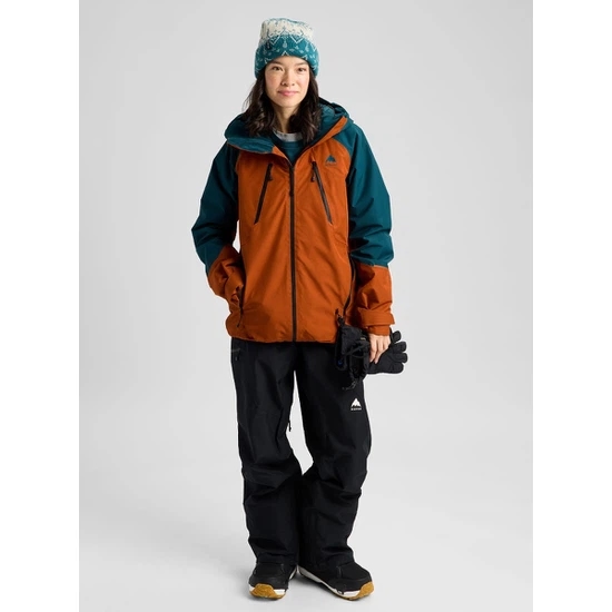 Damska Kurtka Snowboardowa Burton Reserve GORE-TEX 2L Insulated (Atlantic Teal/Spiced Chai) FW27_3