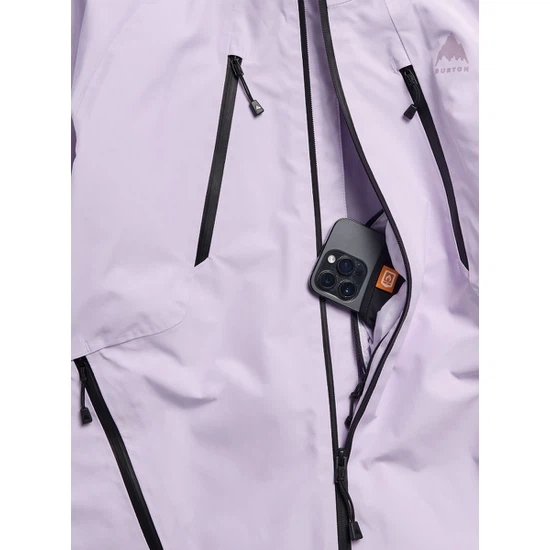 Damska Kurtka Snowboardowa Burton Reserve GORE-TEX 2L Insulated (Moondust Purple) FW27_4