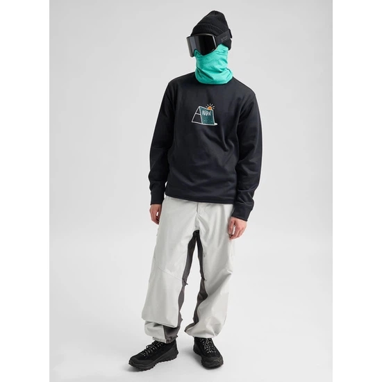Bluza Aktywna Anon MFI Crewneck (LB Marine Crackle) FW27_3