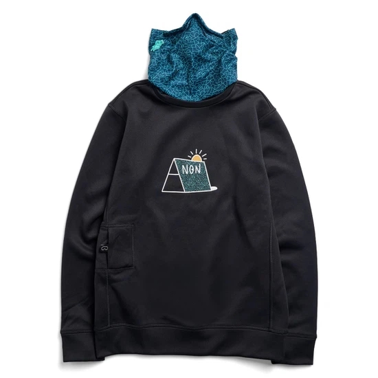 Bluza Aktywna Anon MFI Crewneck (LB Marine Crackle) FW27_6