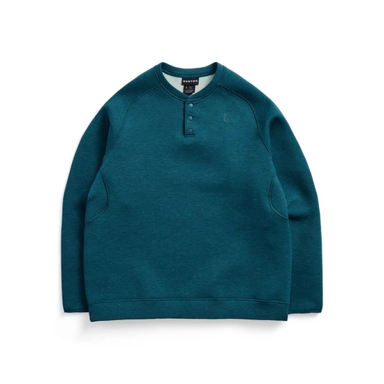 Bluza Aktywna Burton SpaceCloud Henley (Atlantic Teal Heather) FW27_5