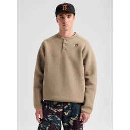 Bluza Aktywna Burton SpaceCloud Henley (Summit Taupe Heather) FW27_1 thumbnail