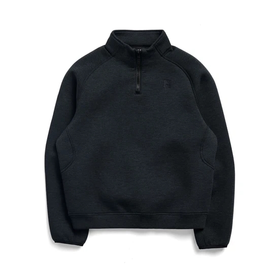 Damska Bluza Aktywna Burton SpaceCloud 1/4 Zip (True Black Heather) FW27_5