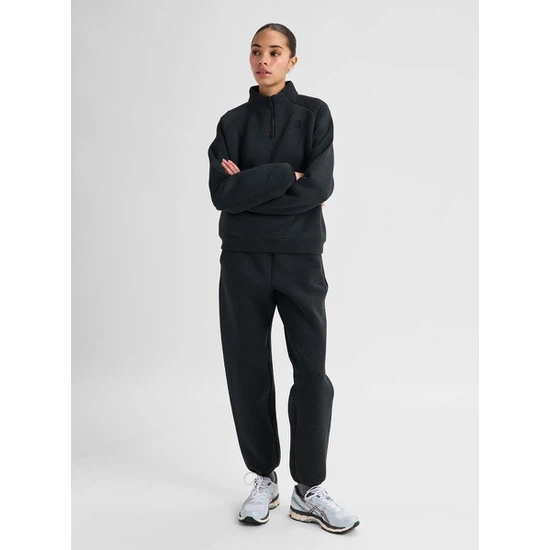 Damska Bluza Aktywna Burton SpaceCloud 1/4 Zip (True Black Heather) FW27_3