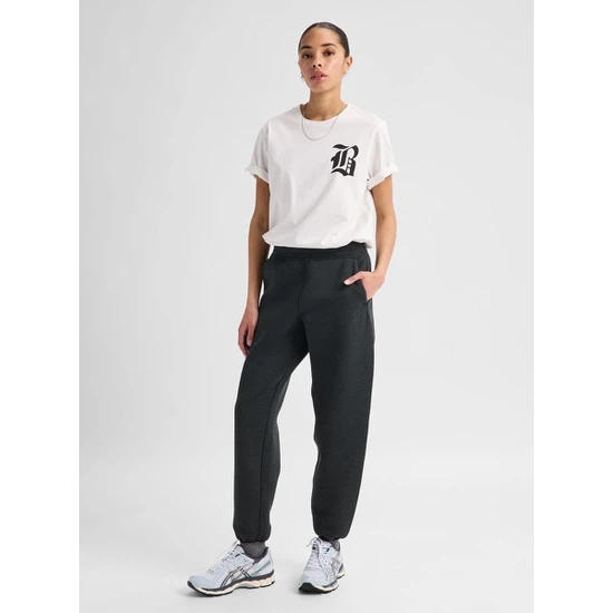 Damskie Spodnie Dresowe Burton SpaceCloud (True Black Heather) FW27_3