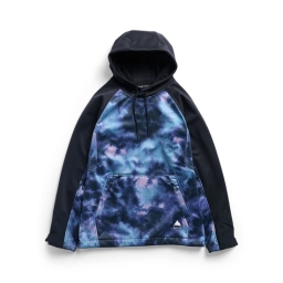 Bluza Aktywna Burton Crown Weatherproof Riding PO (Crystal Dye/True Black) FW27_10 thumbnail