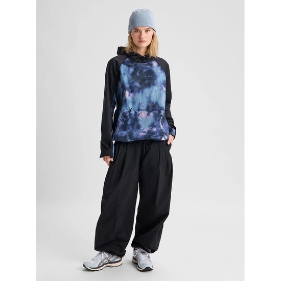 Bluza Aktywna Burton Crown Weatherproof Riding PO (Crystal Dye/True Black) FW27_3