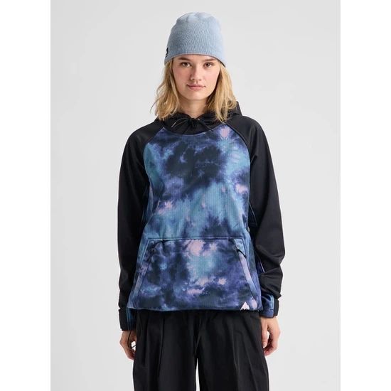 Bluza Aktywna Burton Crown Weatherproof Riding PO (Crystal Dye/True Black) FW27_4