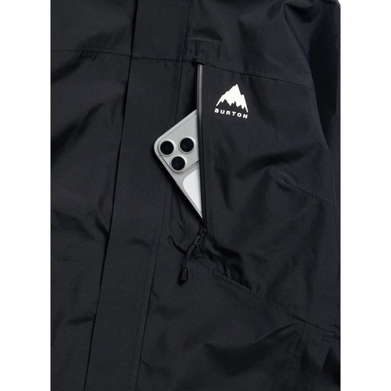 Damska Kurtka Przeciwdeszczowa Burton Reserve 2.5L (True Black) SS26_4