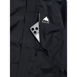 Damska Kurtka Przeciwdeszczowa Burton Reserve 2.5L (True Black) SS26_4 thumbnail