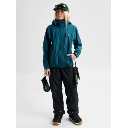 Damska Kurtka Przeciwdeszczowa Burton Reserve 2.5L (Atlantic Teal) SS26_3 thumbnail