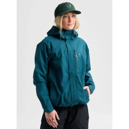 Damska Kurtka Przeciwdeszczowa Burton Reserve 2.5L (Atlantic Teal) SS26_1 thumbnail