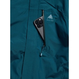 Damska Kurtka Przeciwdeszczowa Burton Reserve 2.5L (Atlantic Teal) SS26_4 thumbnail