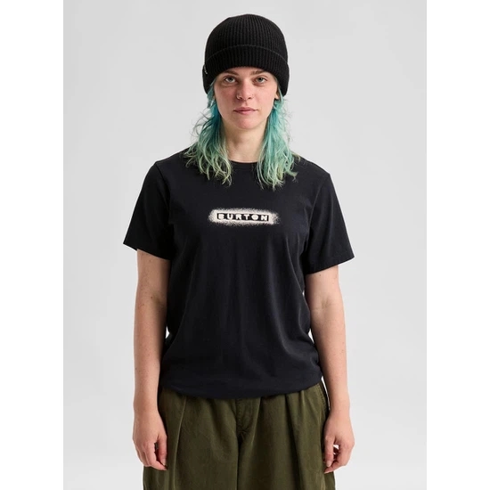 Koszulka Burton OverSpray (True Black) FW27_4