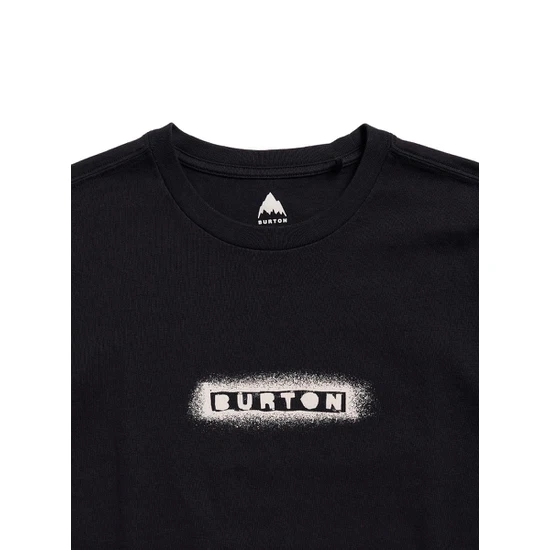 Koszulka Burton OverSpray (True Black) FW27_7