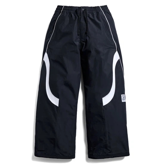 Spodnie Snowboardowe Burton x Zeb 2L Baggy Simple (True Black) FW27_8