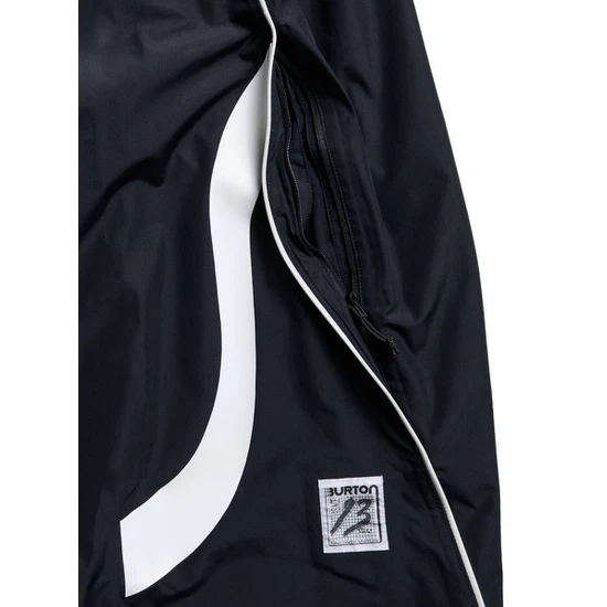 Spodnie Snowboardowe Burton x Zeb 2L Baggy Simple (True Black) FW27_6