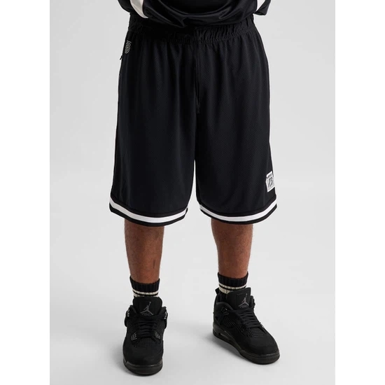 Szorty Burton x Zeb Jersey (True Black) FW27_1