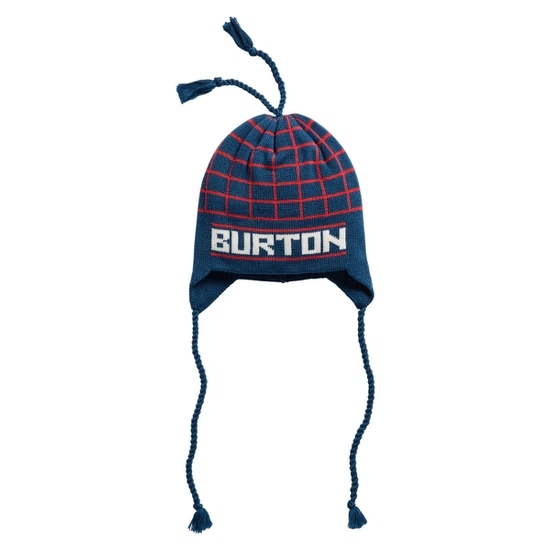 Czapka Zimowa Burton 50th 86 Earflap Beanie (Selvedge Blue/Performer Red/Stout White) FW27_1