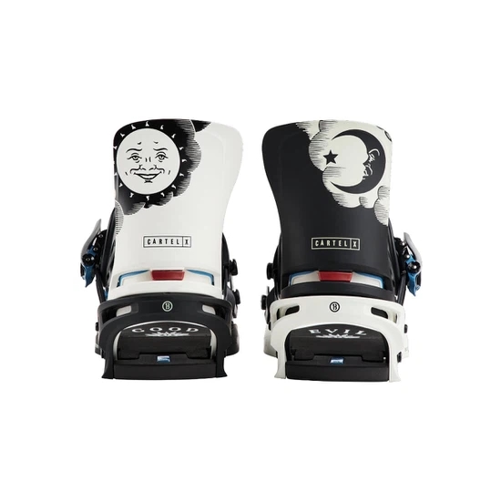 Wiązania Snowboardowe Burton 50/50 ‘94 Cartel X_3
