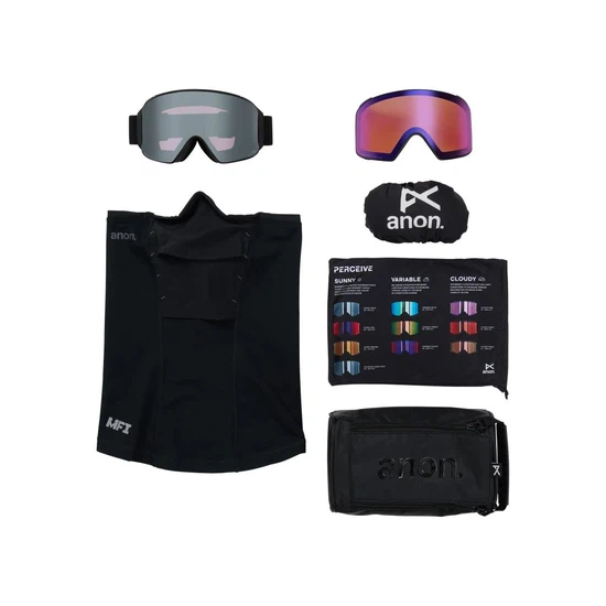 Gogle Anon M4 Cylindrical MFI (Smoke / Perceive Sunny Onyx) FW26_6