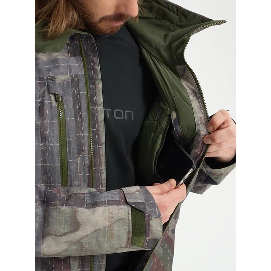 Kurtka Snowboardowa Burton AK GORE-TEX 2L Swash (Salt Still Shashiko) FW20_6