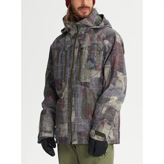 Kurtka Snowboardowa Burton AK GORE-TEX 2L Swash (Salt Still Shashiko) FW20_3 thumbnail