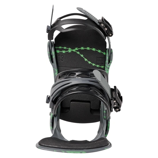 Wiązania Snowboardowe Burton Cartel (Gray / Green Voltage) FW27_4