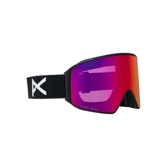 Gogle Anon M4 Cylindrical MFI (Black / Perceive Sunny Red) FW26_4