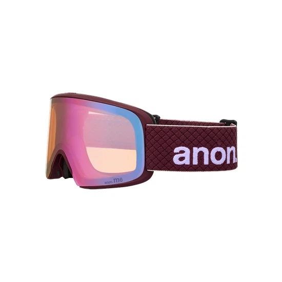 Gogle Anon M6 (Deep Cherry / Perceive Cloudy Pink) FW26_3