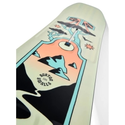Deska Snowboardowa Burton Smalls - Mint / Coral (134) FW27_3 thumbnail