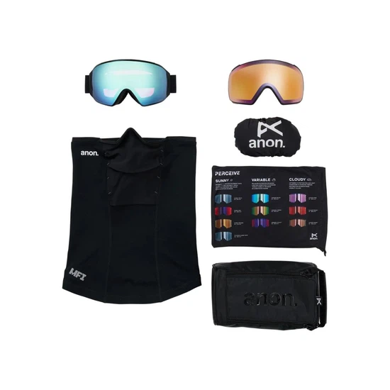 Gogle Anon M4 Toric MFI (Black / Perceive Variable Blue) FW26_6