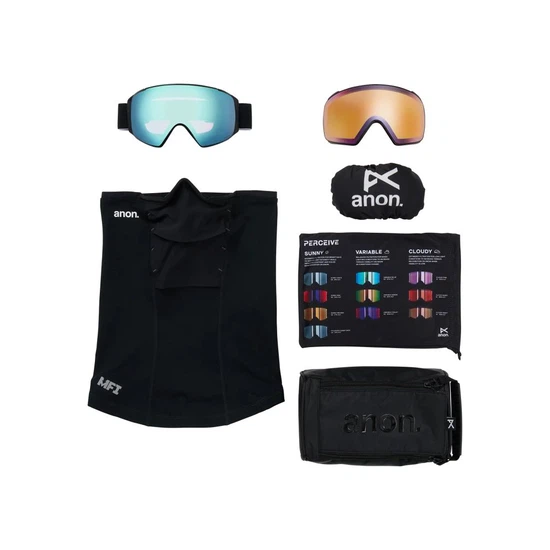 Gogle Anon M4S Toric MFI (Black / Perceive Variable Blue) FW26_6 thumbnail