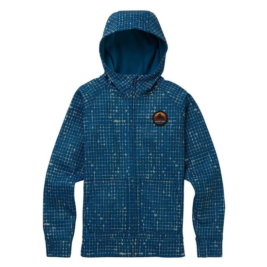 Dziecięca Bluza Aktywna Burton Boys Crown Bonded Zip (Blue Sapphire) W19_1