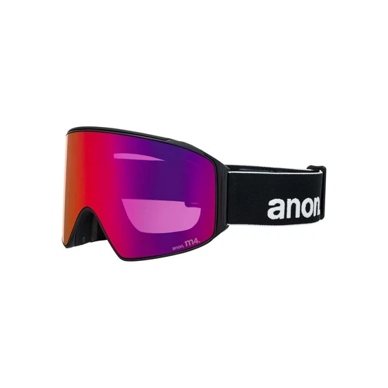 Gogle Anon M4 Cylindrical MFI (Black / Perceive Sunny Red) FW26_3 thumbnail